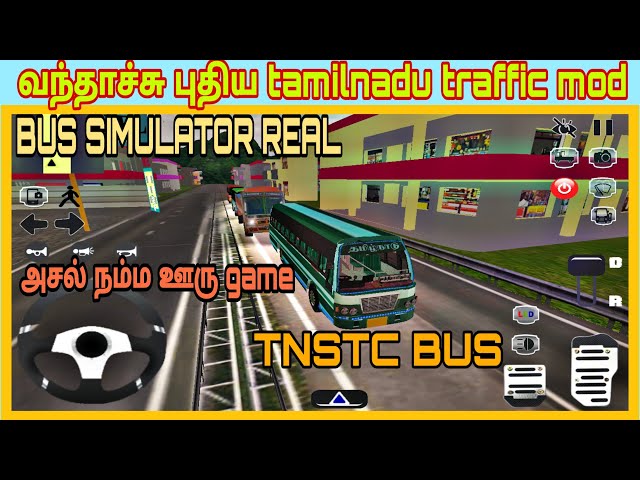 New tamilnadu traffic mod # how to add tamilnadu bus livery for bus simulator real in tamil # tn bus class=