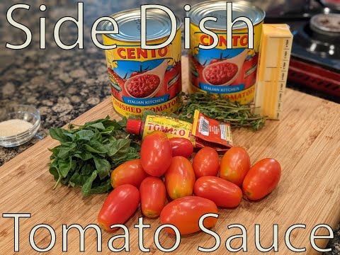Side Dish Episode Sixty-Eight: Tomato Sauce