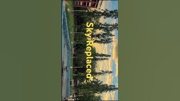 Sky Replacement Nit kkr campus after effects #shorts  #shortsfeed #shortvideo @MDtalenthub