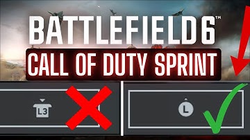 BF6: Enable Auto Sprint — No Stick Click Needed!