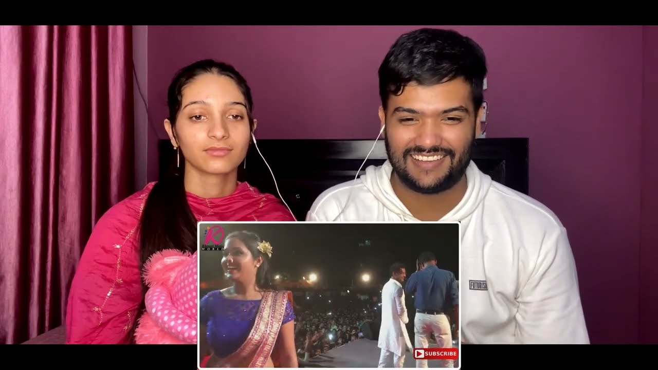 #khesarilalyadav  सरसो के सगिया खेसारी लाल और काजल राघवानी | Sarso Ke Sagiya | Stage show Reaction
