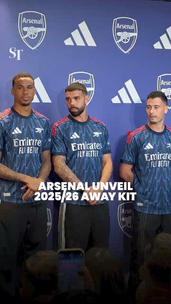 Arsenal unveil 2025/26 away kit - YouTube