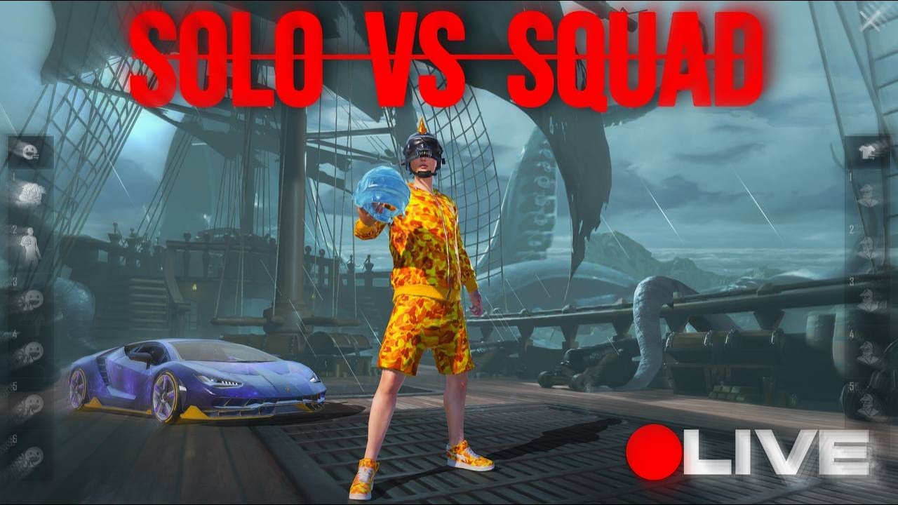 🔴 Solo VS Squad | 40 Kill Challenge 🔴 - YouTube
