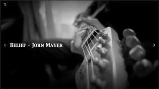 John Mayer Belief-Solo Backing track