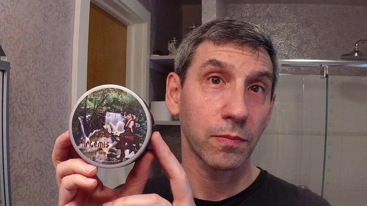 Van Yulay Artemis Goat's Milk Soap and Gillette Aristocrat Safety Razor