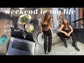 weekend vlog | happy hour pasta/drinks, touring an apartment, & a hungover sunday