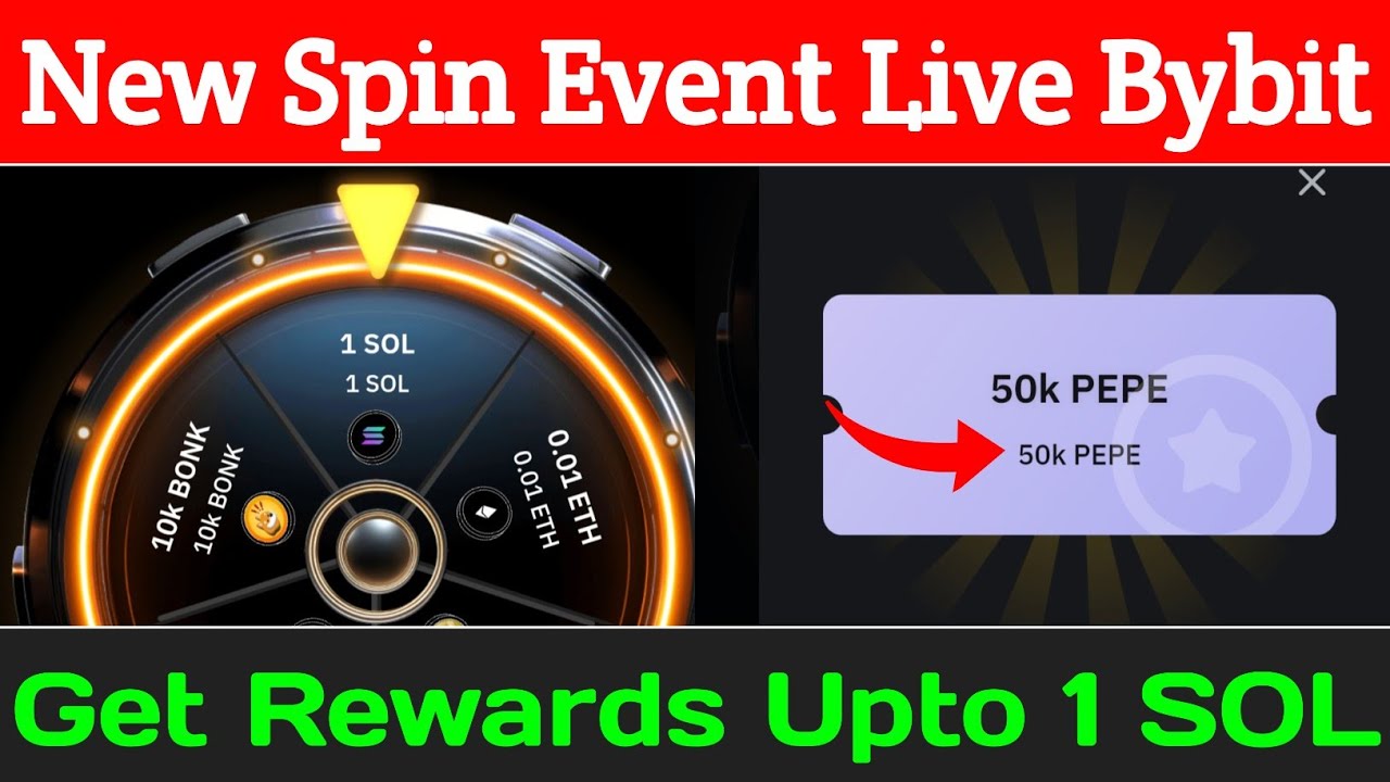 Bybit Exchange New Event | Spin & Win up to $5 Rewards Instantly