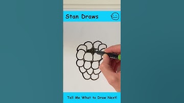 How to Draw a Raspberry!