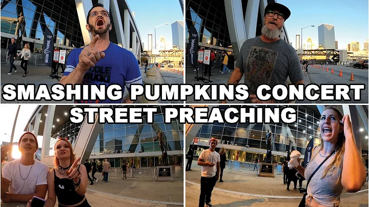 False Pastors & Christians @ Smashing Pumpkins Concert in Atlanta - Kerrigan Skelly Street Preaching