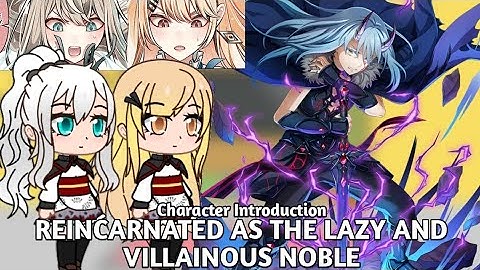 Reincarnated As The Lazy and Villainous Noble React to Rimuru | Character Introduction