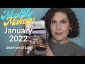 Monthly Makeup Bin - Shop My Stash January 2022