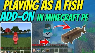 Playing As A Fish Add-on For Minecraft Pe (Android iOS) Hindi screenshot 2