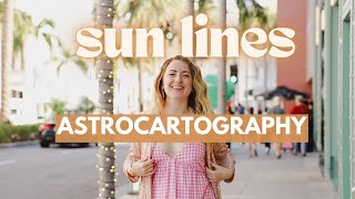 Sun Lines in Astrocartography - What You Can Expect Traveling to the Sun Angles