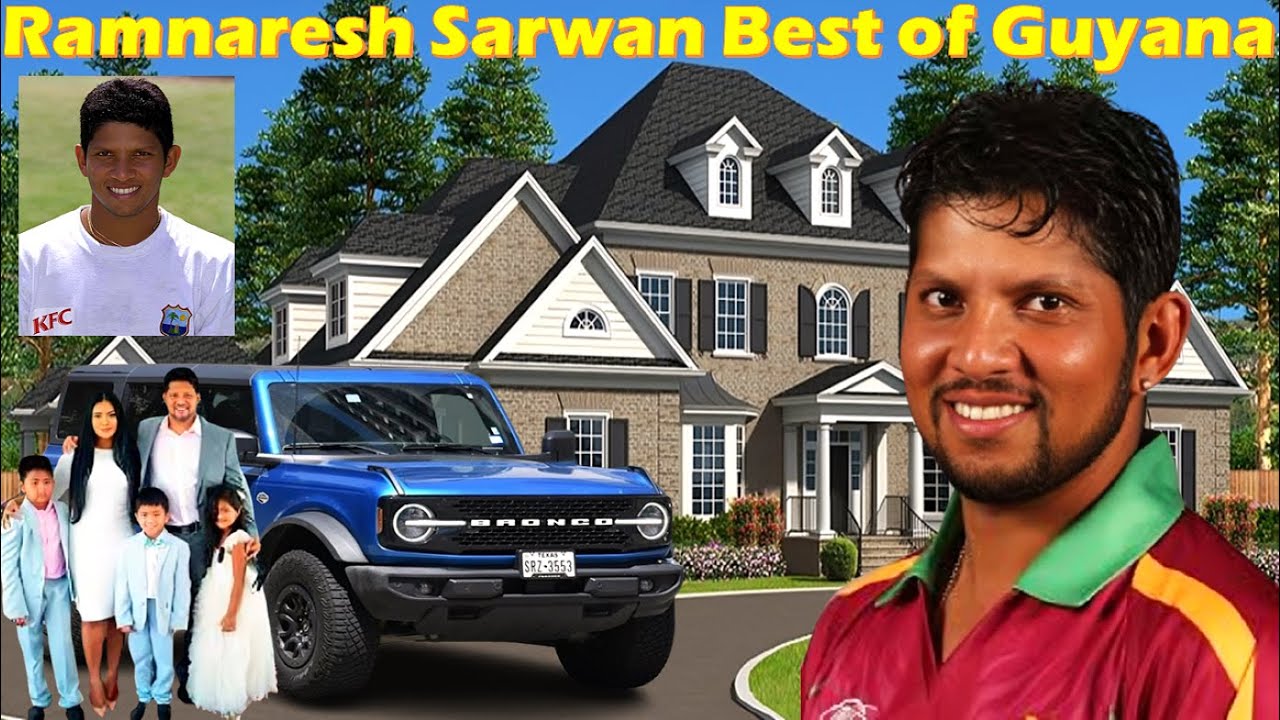 Meet Ramnaresh Ronnie Sarwan; WIFE, 3 Children, Career Path, Lifestyle ...
