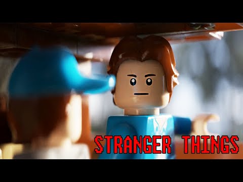 STRANGER THINGS SEASON 4 Steve Makes A Teeth Joke Clip IN LEGO