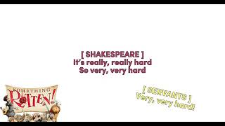 Something Rotten The Musical - Hard To Be The Bard - 2024-2025 Musical Auditions Version