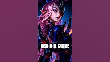 OBSIDIA TUTORIAL #mlbb #obsidia
