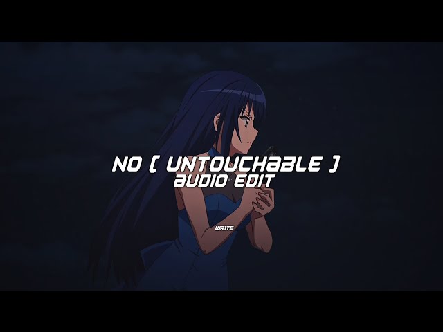 no (untouchable, untouchable) - meghan trainor [edit audio] class=