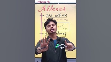 3d structure of allenes || types of allenes #chemistry