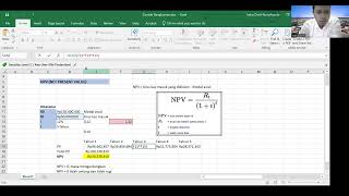 Analisa Finansial Metode NPV (Net Present Value)
