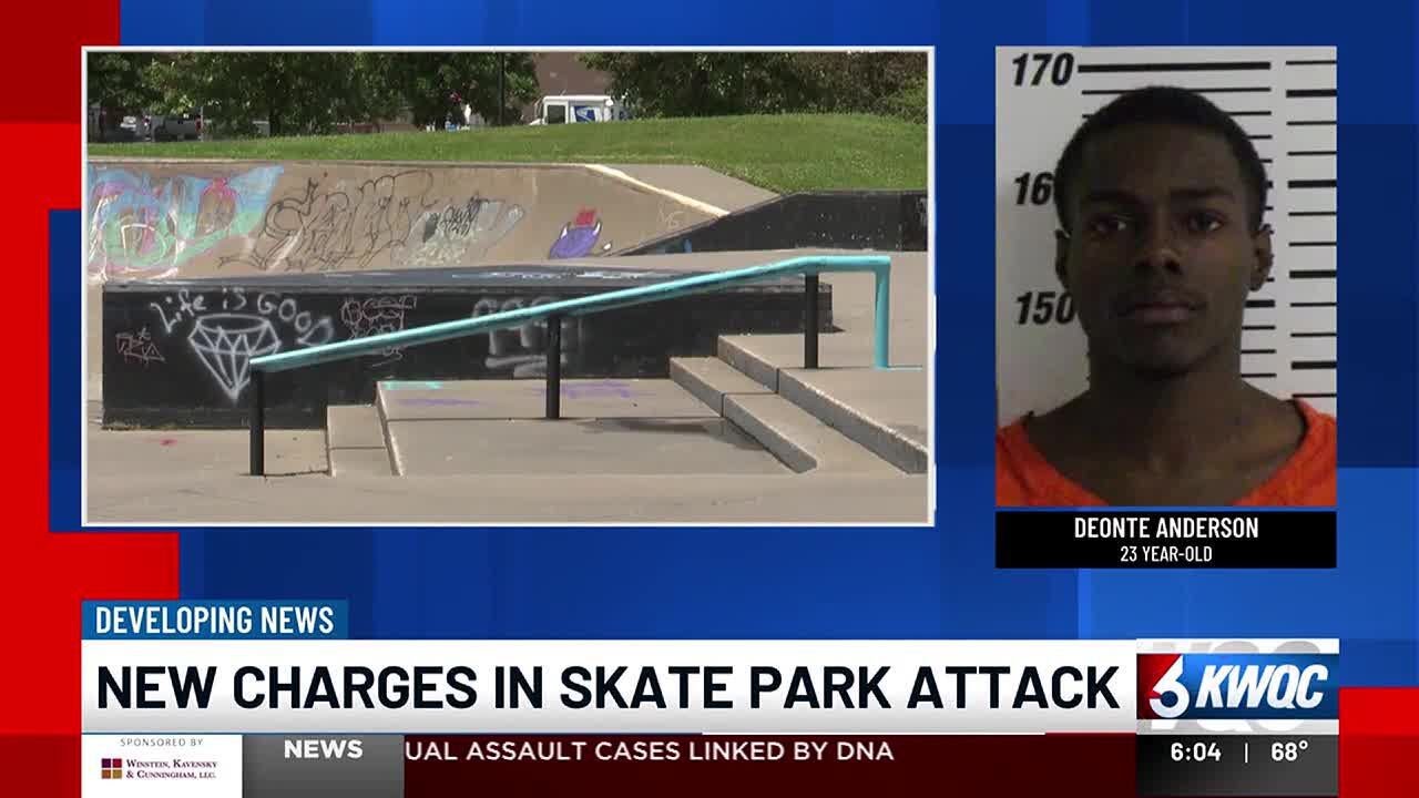 Attempted murder charges filed in Davenport skatepark attack