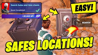 How to EASILY Search Safes and Holo Chests - Fortnite Season 4 Quest