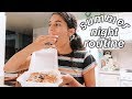 Summer Night Routine 2018 (vlog style)