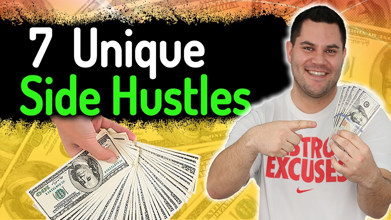 7 Unique Side Hustles For 2020 YouTube