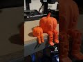 3D printed pumpkin buddy!🎃 👻 #halloween #3dprint #3dprinter #3dprinted #3dprinting #halloween
