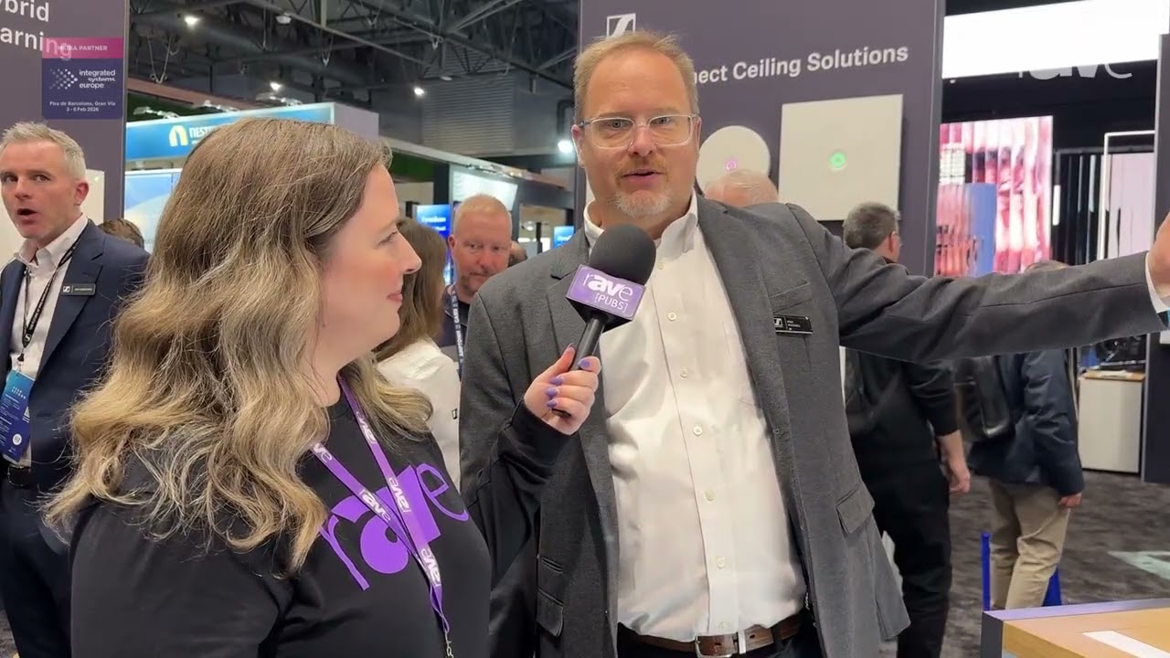 ISE 2026: Steph Beckett and Mike Mitchell on Sennheiser DeviceHub and Cloud AV Management