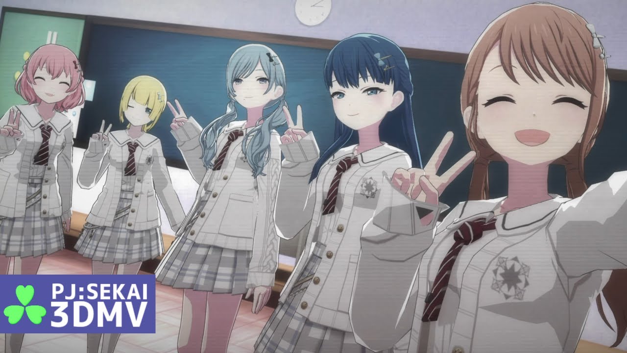 君が飛び降りるのならば / MORE MORE JUMP！ × 鏡音リン【3DMV】