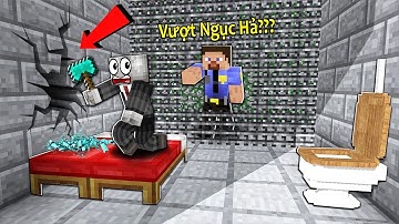 SLENDERMAN THỬ THÁCH 100 NGÀY LÀM TÙ NHÂN VƯỢT NGỤC TRONG MINECRAFT