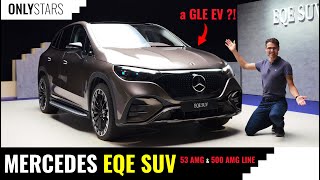 Mercedes EQE SUV 2023 - 53 AMG vs 500 4Matic AMG-Line !