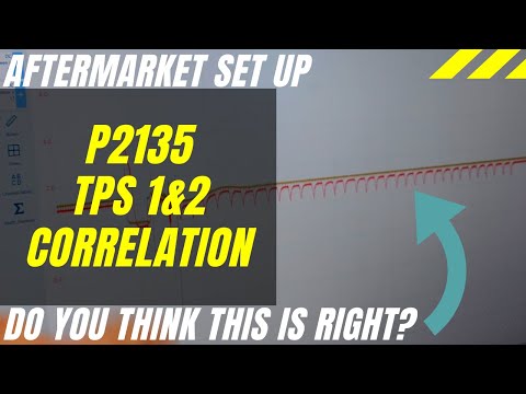 P2135 TPS 1&2 Correlation Fault on a modified throttle body