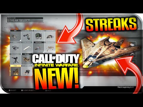 *NEW* ALL SCORESTREAKS IN INFINITE WARFARE! - OP STREAKS RETURN! - ALL COD IW SCORESTREAKS! - IW MP!