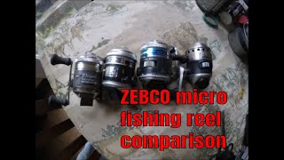 zebco ul3 11 33 micro ultralight fishing reel comparison 