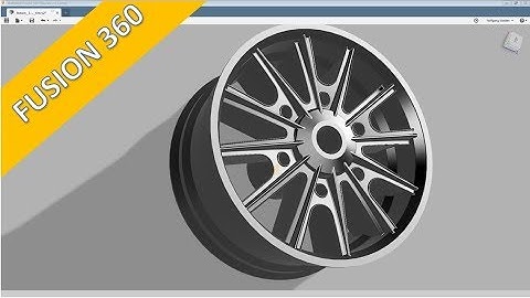 Advanced Rim - Felge - Fusion 360 Training - Part Design