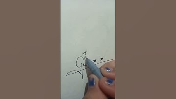 Signature style of name GURMAN #viral #shorts#youtubeshorts #comment