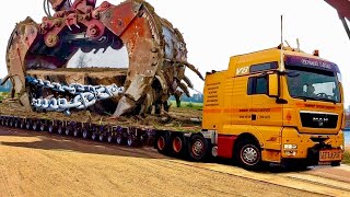 Dangerous Fastest Logging Truck Operation Transport Skills, World Biggest Heavy Equipment Machines