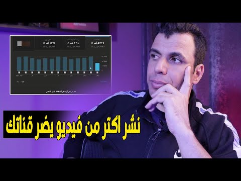 انشر كام فيديو فى الاسبوع على القناة تجربة حقيقة لزيادة المشاهدات على قناتك