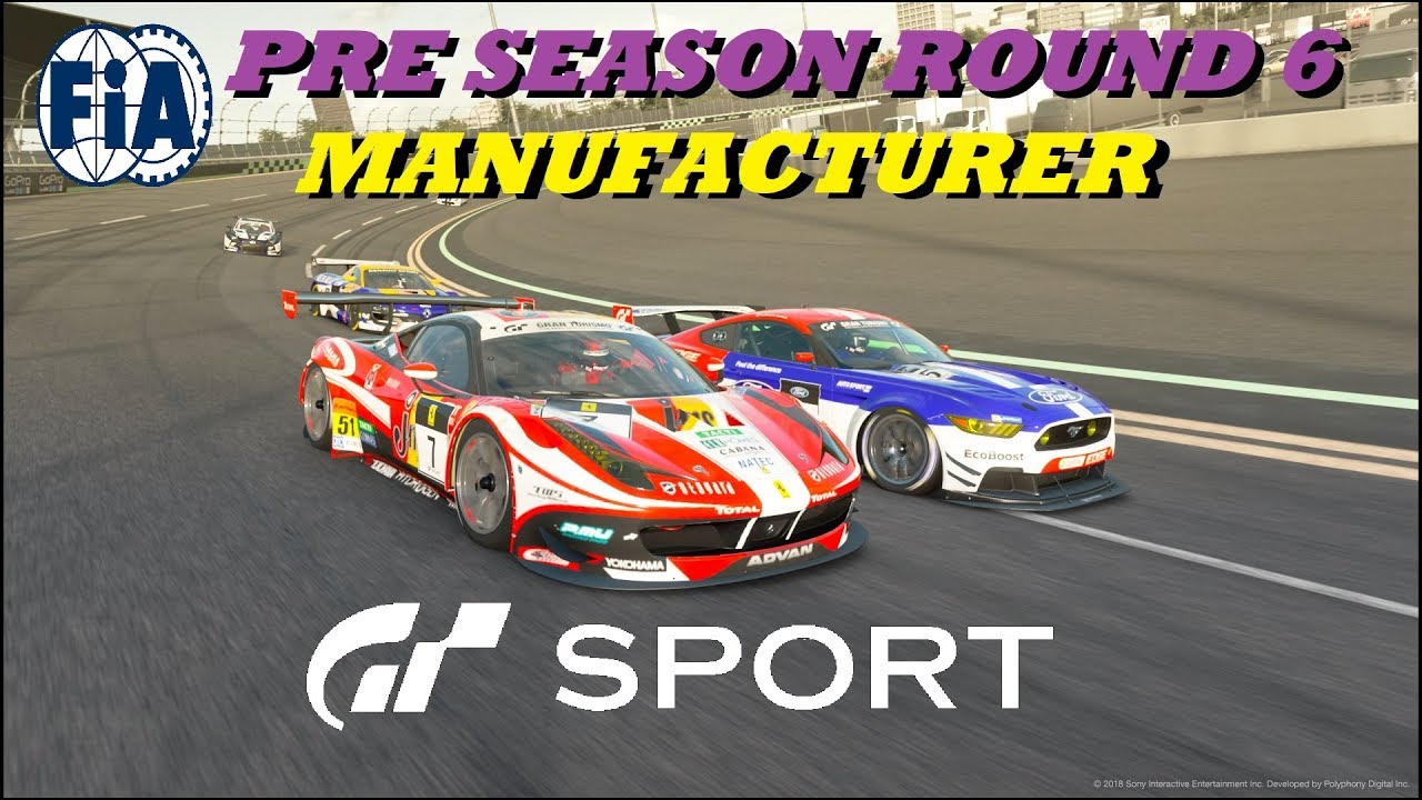 GT Sport Forced Into A Fuel Saving Strategy - FIA Manufacturer Pre Season Round 6 clean road apk