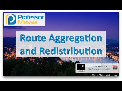 Video: Warum ist die Routenaggregation sinnvoll?