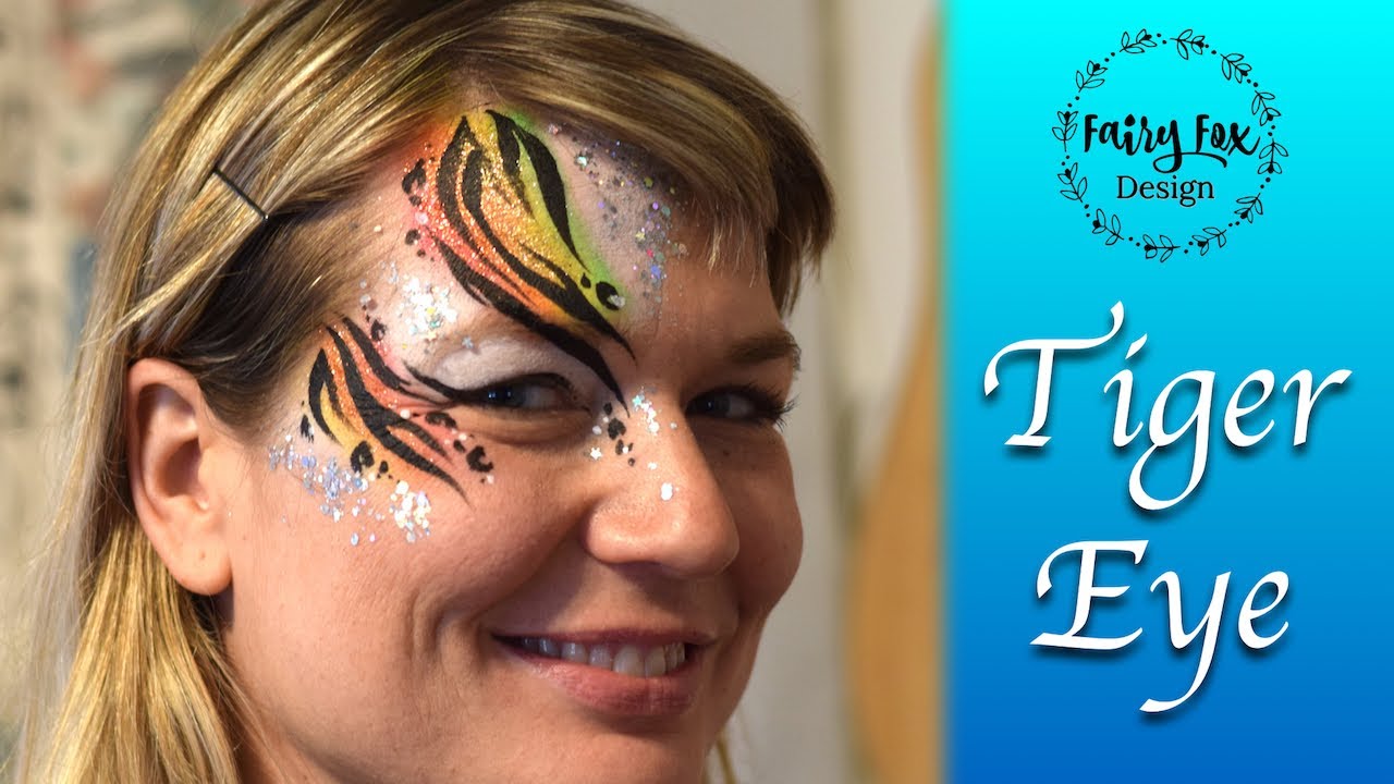 Tiger Eye - Face Painting Tutorial - Youtube