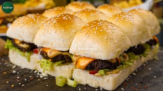 Irresistible Chapli Kabab Sliders: Perfect Party Appetizer