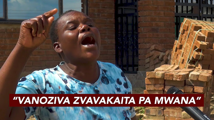 Budiriro: "Ini ndakapotsa ndafenda asi mai vemwana aishaikwa  vakawana simba rekunohodha chingwa"