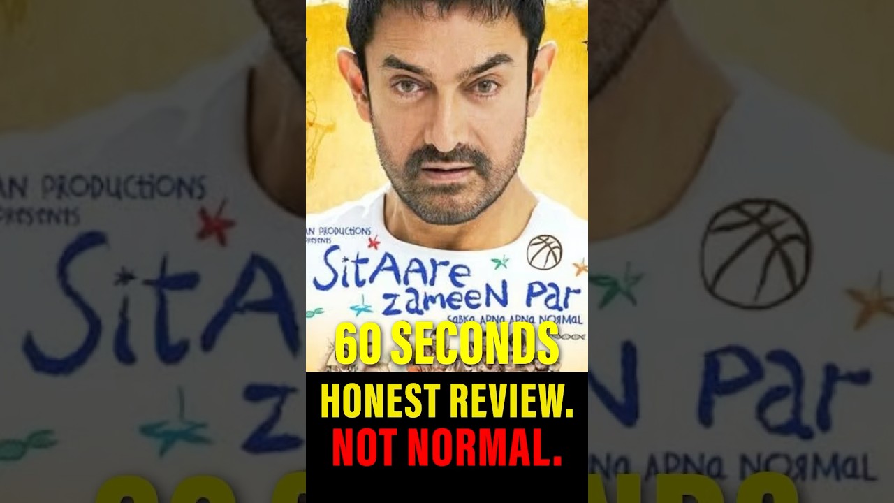 Sitaare Zameen Par Review | 60 Seconds Quick Honest Review | Aamir Khan & Genelia