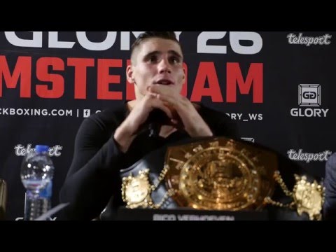 Glory 26 Amsterdam - Post Event Press Conference