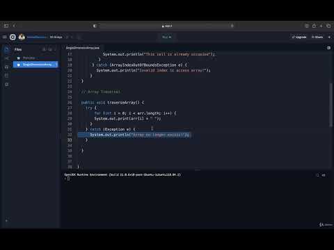 007 Array Traversal