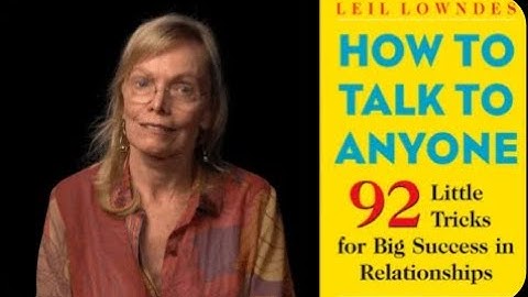How To Talk To Anyone by Leil Lowndes | Official Videobook Trailer | LIT Videobooks