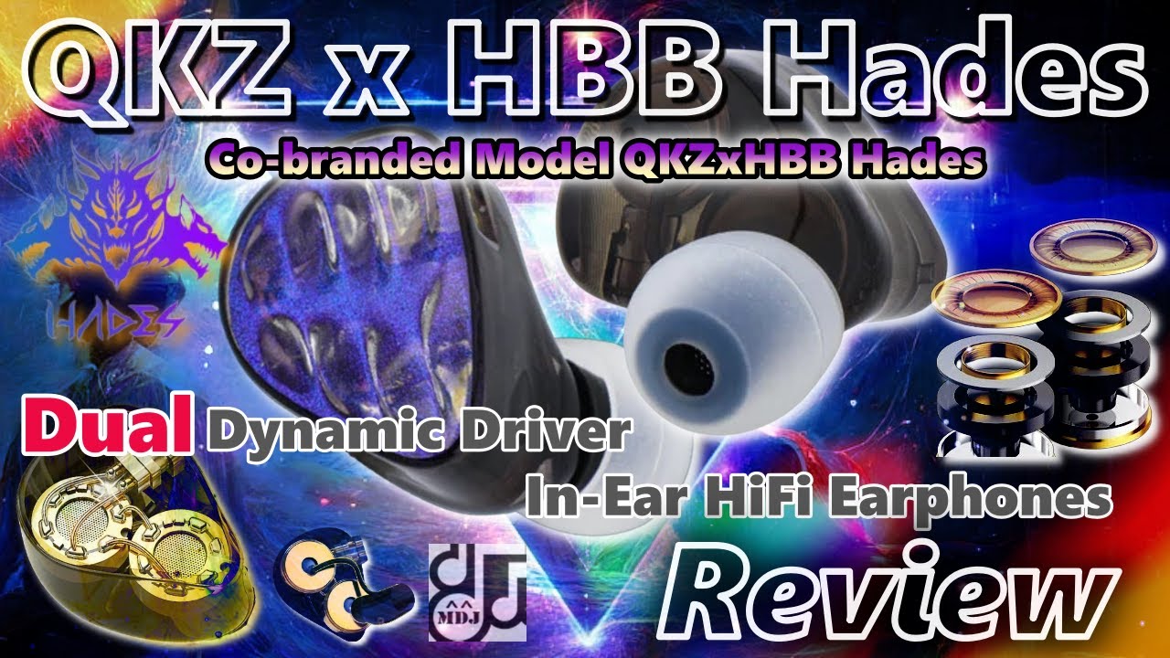 Heavy sound from the underworld “QKZ x HBB Hades” Chinese earphone